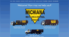 Desktop Screenshot of michianarecyclinganddisposal.com
